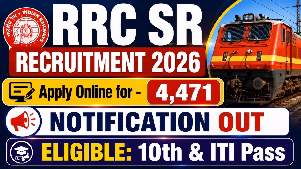 RRC SR Apprentice Recruitment 2026
