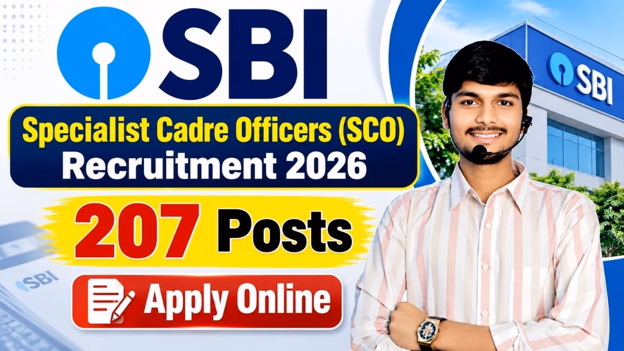 SBI Specialist Cadre Officers (SCO) Recruitment 2026