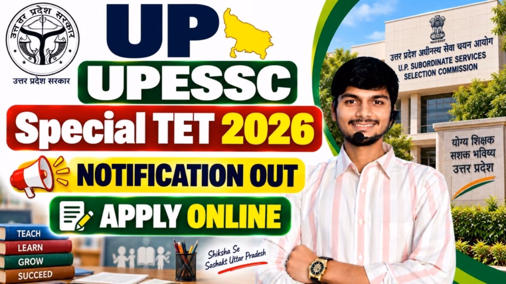 UP UPESSC Special TET 2026