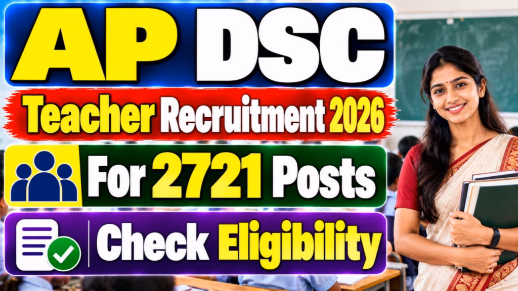 AP DSC Teacher Recruitment 2026