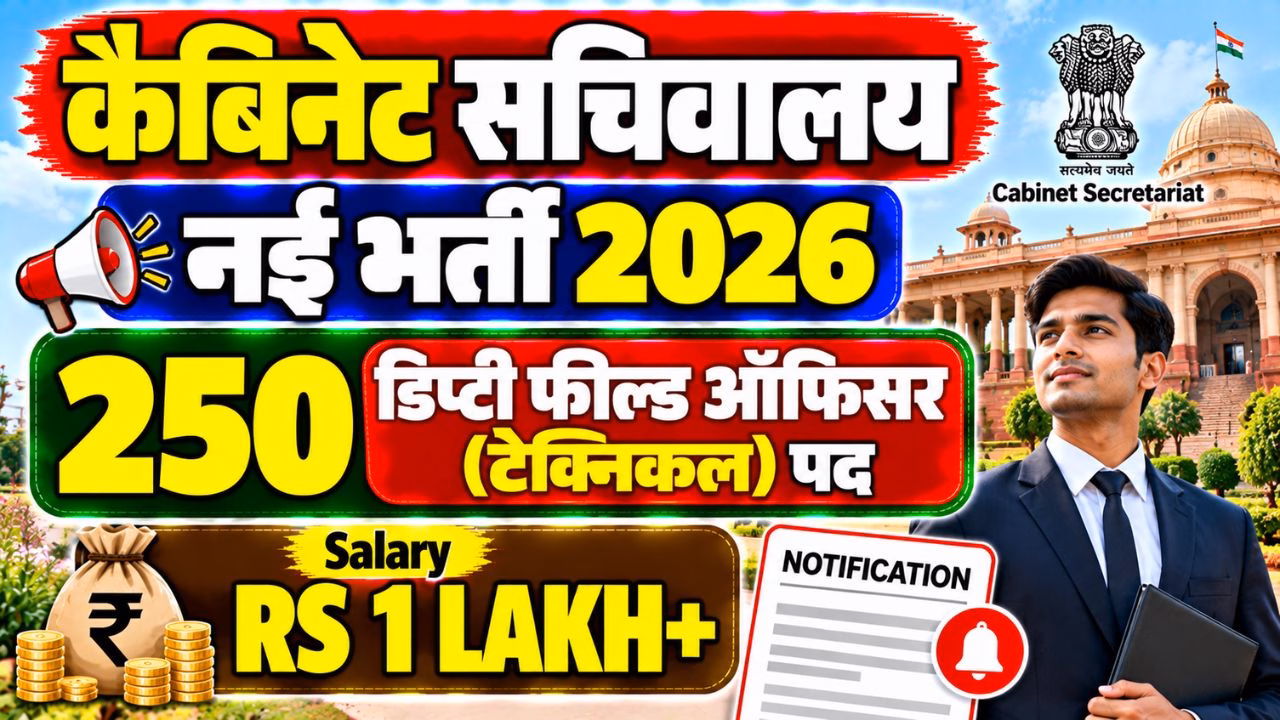Cabinet Secretariat DFO Technical Recruitment 2026