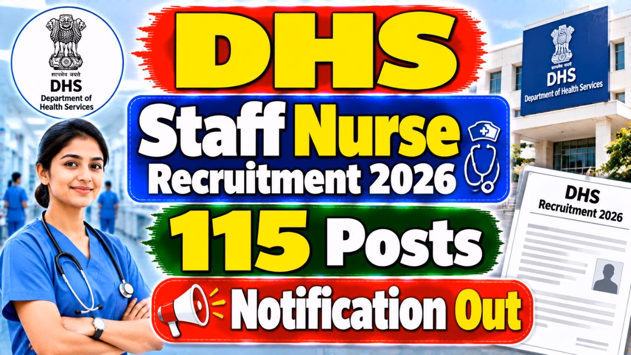 Chengalpattu DHS Staff Nurse Recruitment 2026