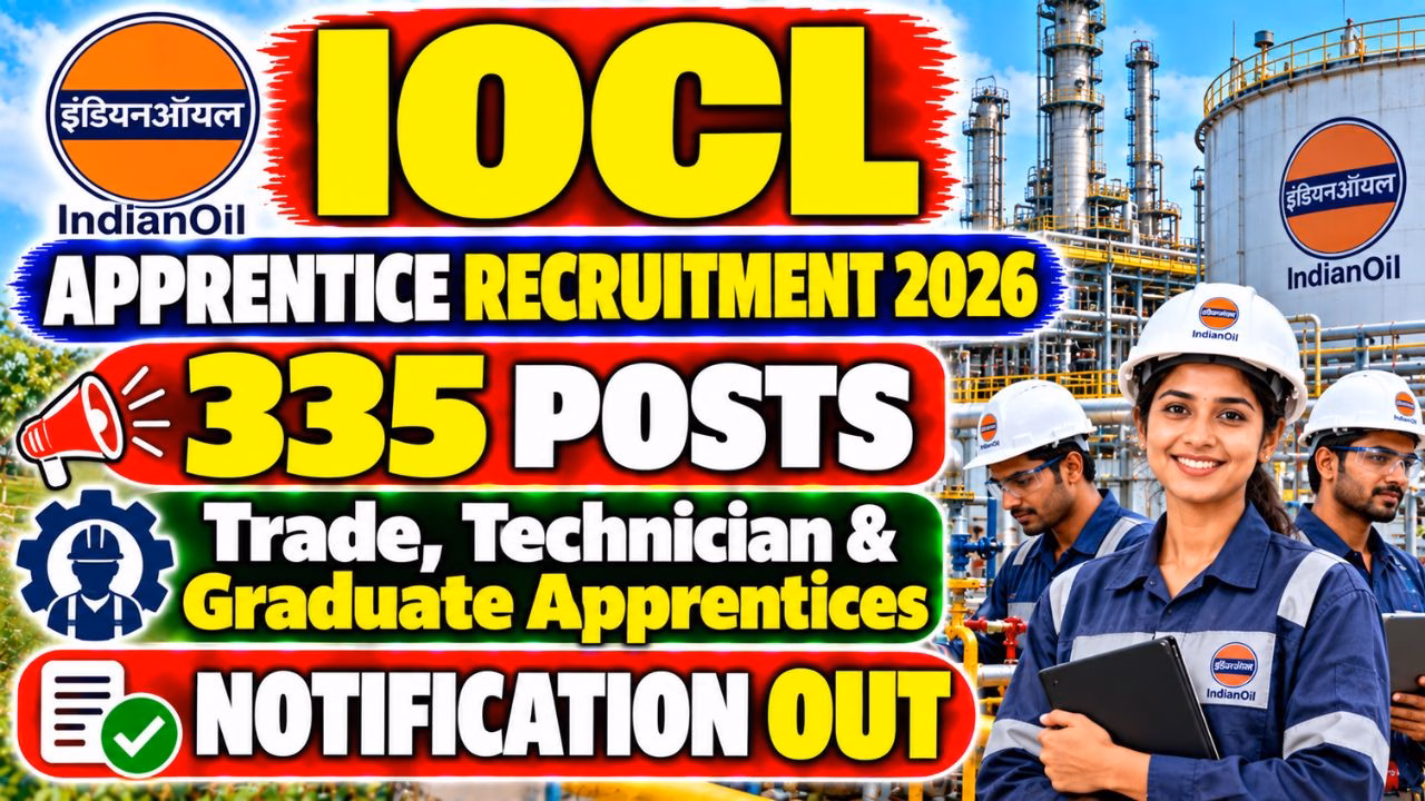 IOCL Apprentice Recruitment 2026