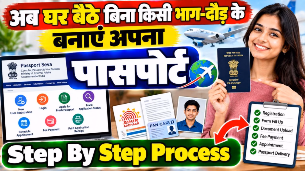 Passport Apply Online 2026