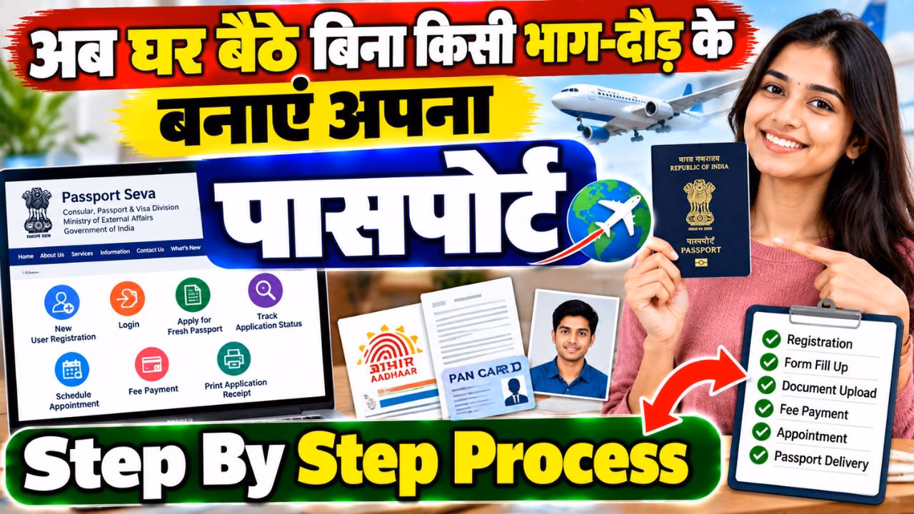 Passport Apply Online 2026
