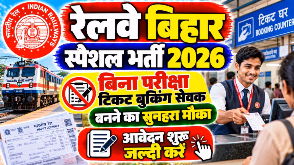 Bihar Railway Halt Sanchalak Bharti 2026