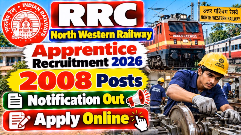 RRC NWR Apprentice Recruitment 2026