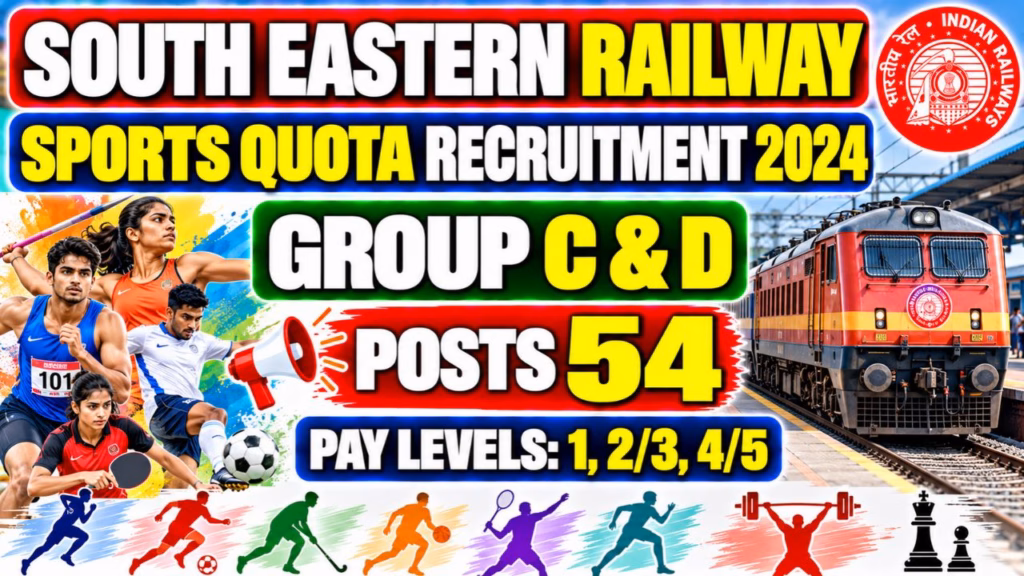 RRC SER Sports Quota Recruitment 2026
