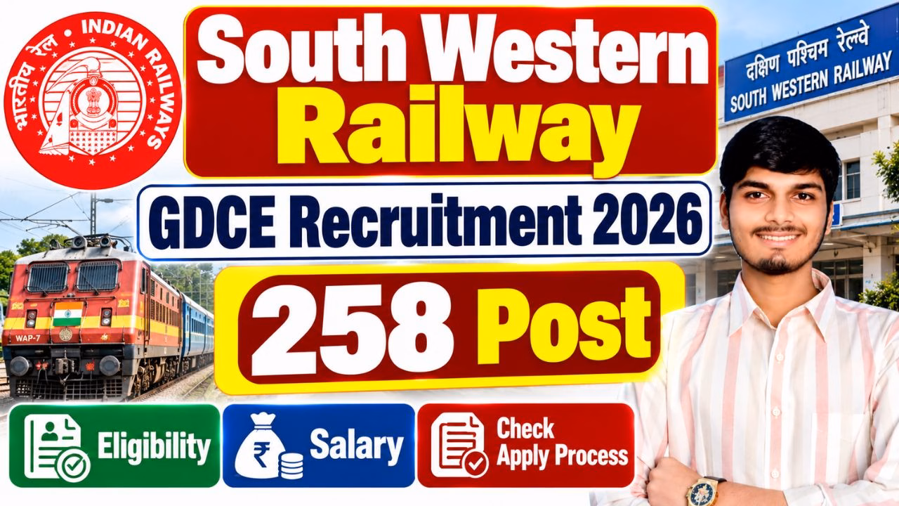 South Western Railway GDCE Recruitment 2026