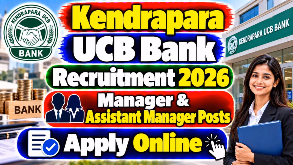 Kendrapara UCB Bank Recruitment 2026