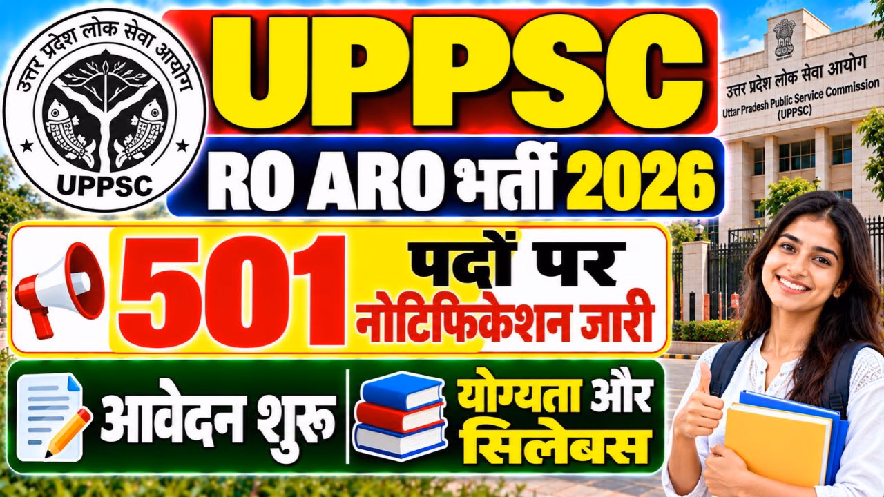 UPPSC RO & ARO Recruitment 2026